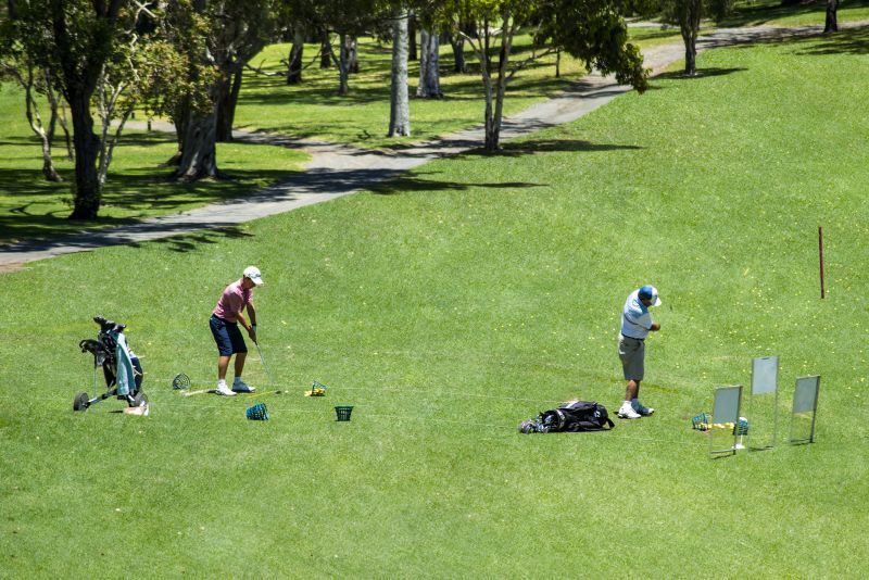 South-facing apartment with stunning Burleigh Golf Course views