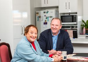 Rugby great's connection to Toowoomba village deepens as mum moves in