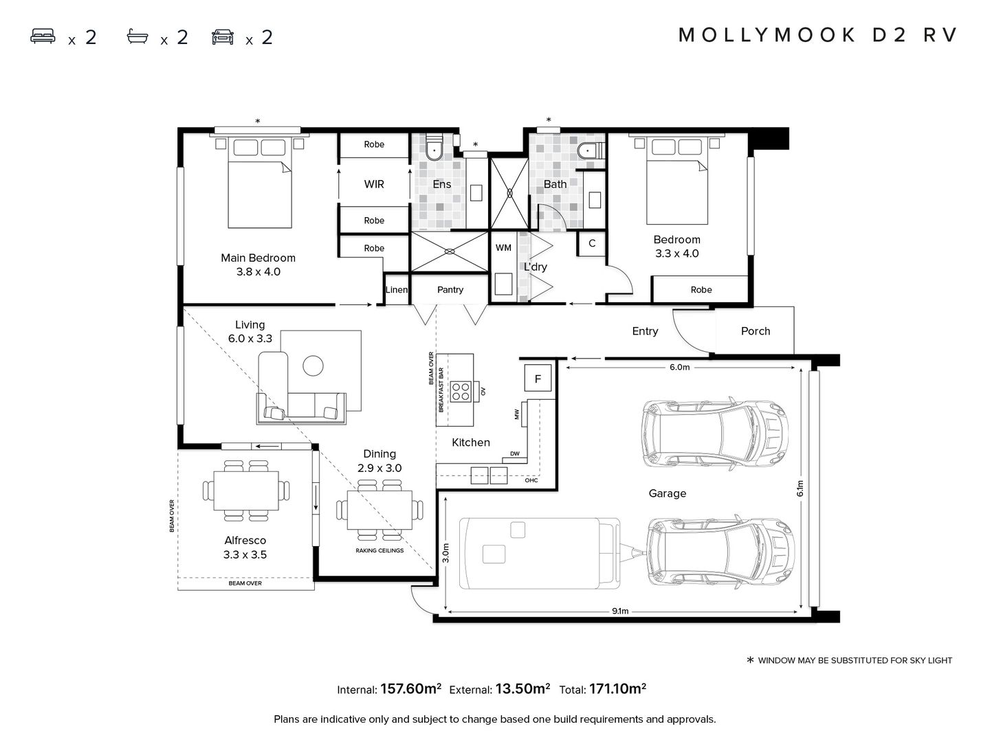 Hervey Bay - The Mollymook D2 RV