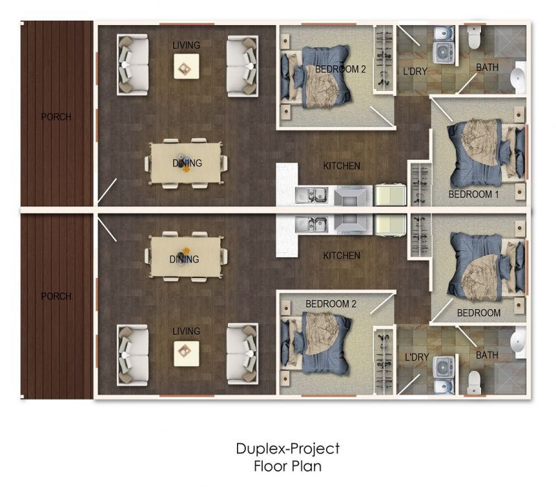 Duplex coming to site 120 at Pelican Shores