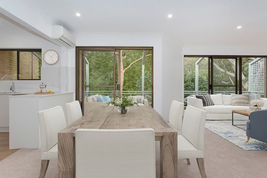 Bright and tranquil north-facing gem