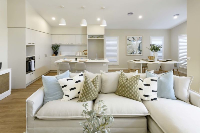 Elegant open plan living to relax and enjoy