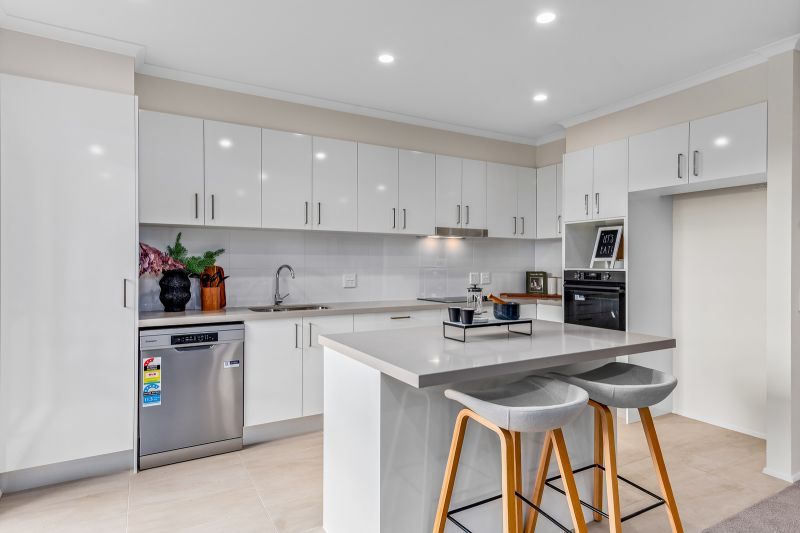 Rare north-facing corner home with garden views