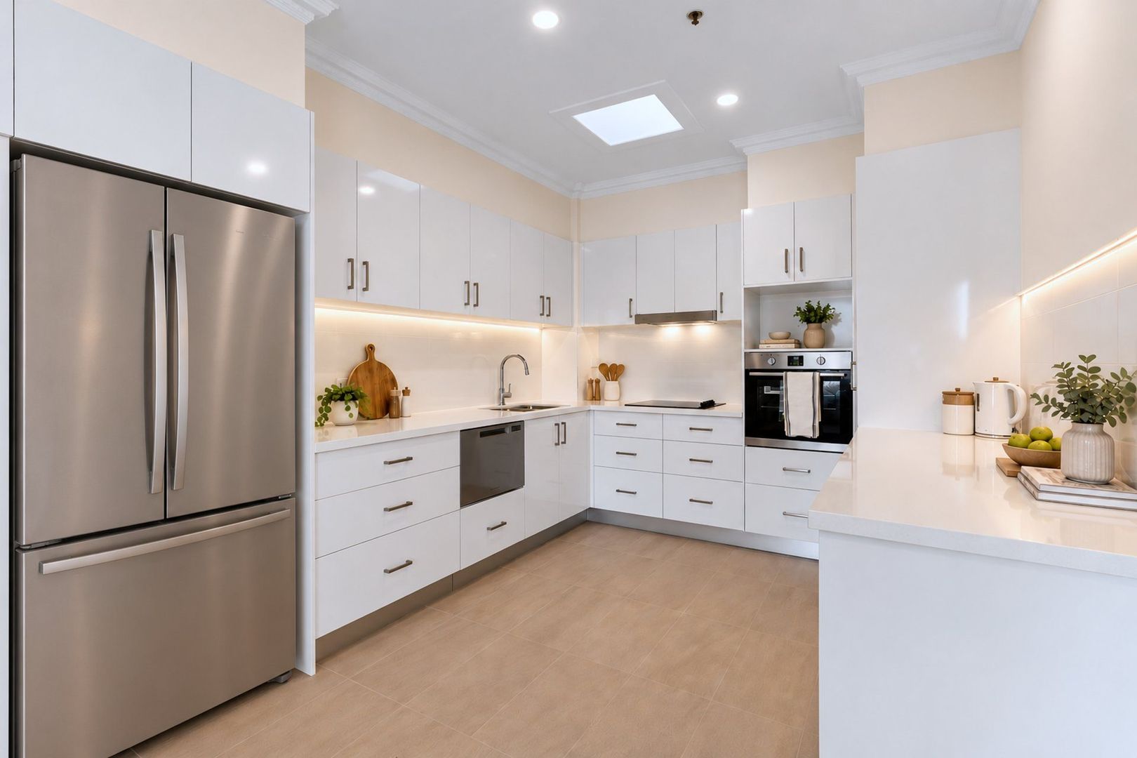 Spacious and bright two-bedroom apartment