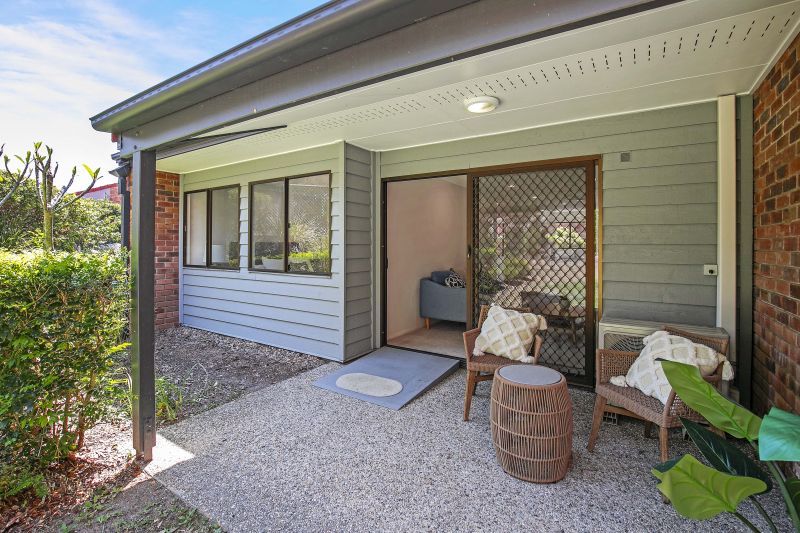 Two-bedroom villa with attached garage