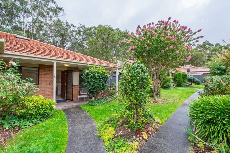 Exclusive two-bedroom villa featuring a pristine backyard