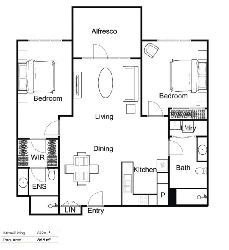 Refurbished Living Spaces and Top Location