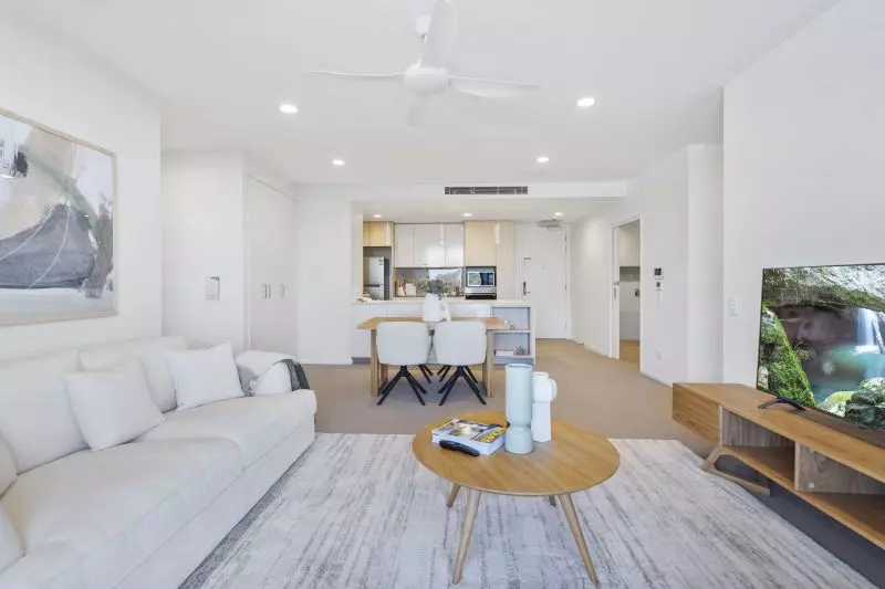 Enjoy the city lights from your living room.