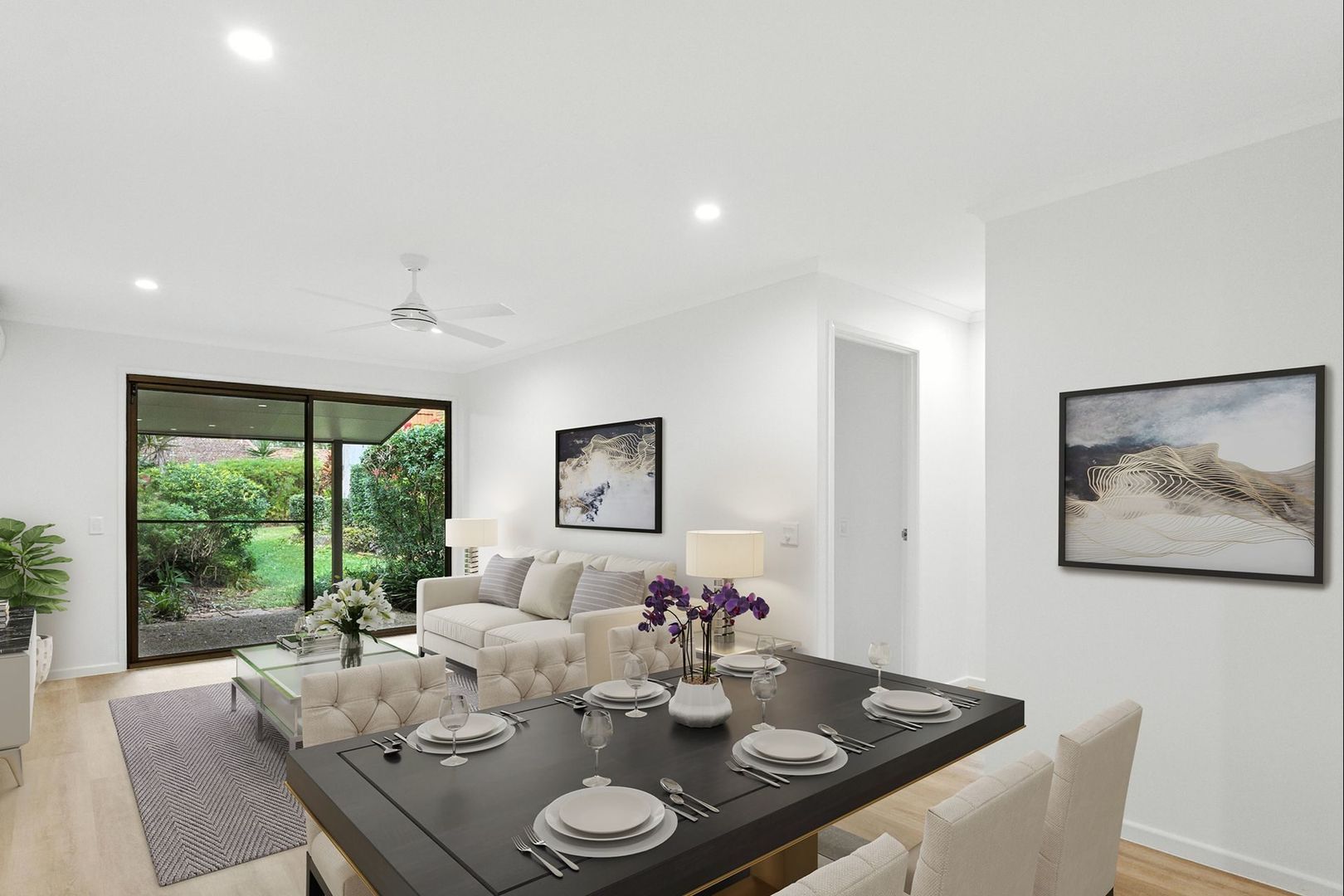 Comfortable Two-Bedroom Villa with Attached Garage