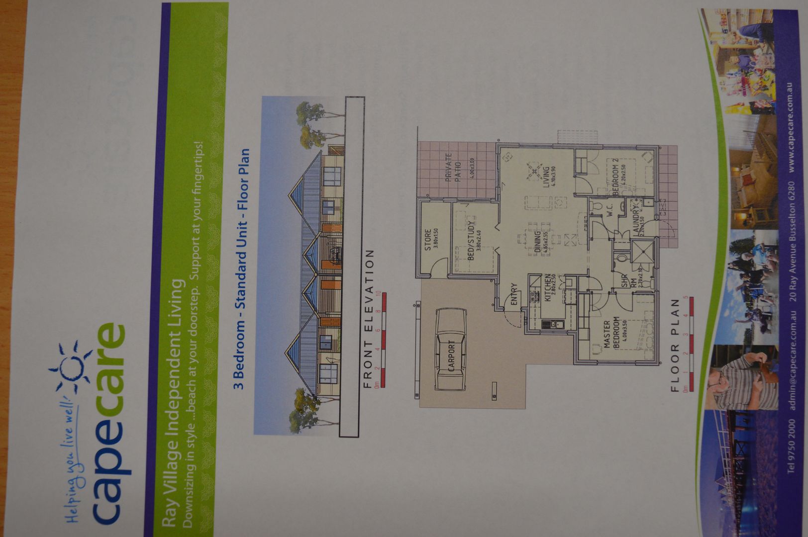 Exceptional 3 bedroom Independent Living Unit - Unit 33 Capecare Ray Village