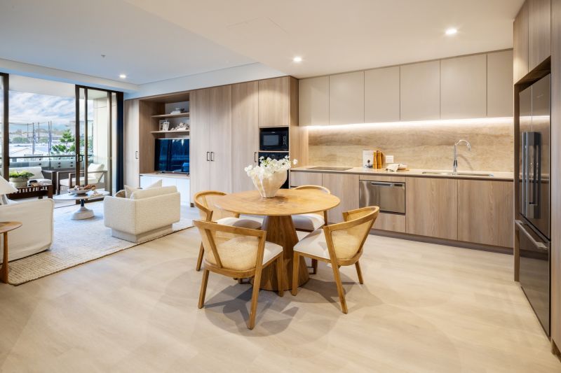 Luxe open-plan 1-bedroom apartment