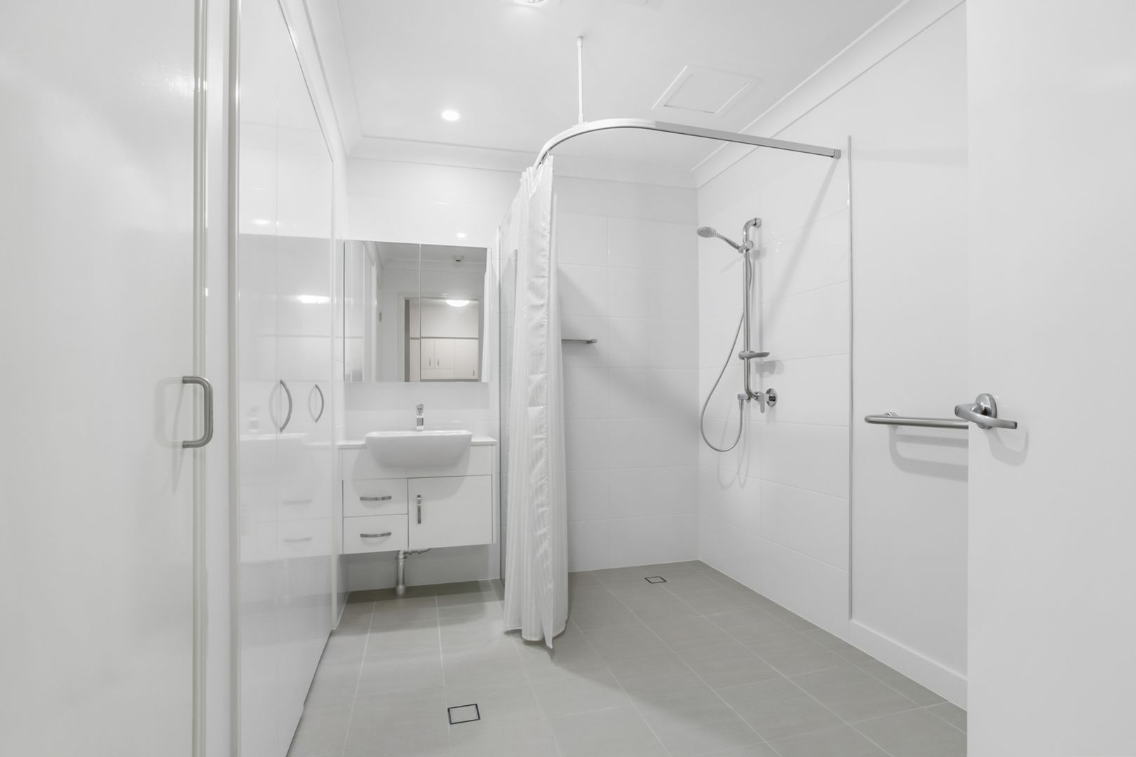 One-bedroom apartment with private patio and open-plan living