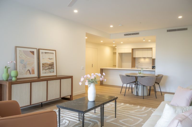 A prefect location to watch the sunset and the green suburb of Corinda