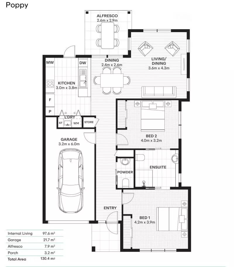 Corner Villa with North-Facing Garden and Fresh Updates