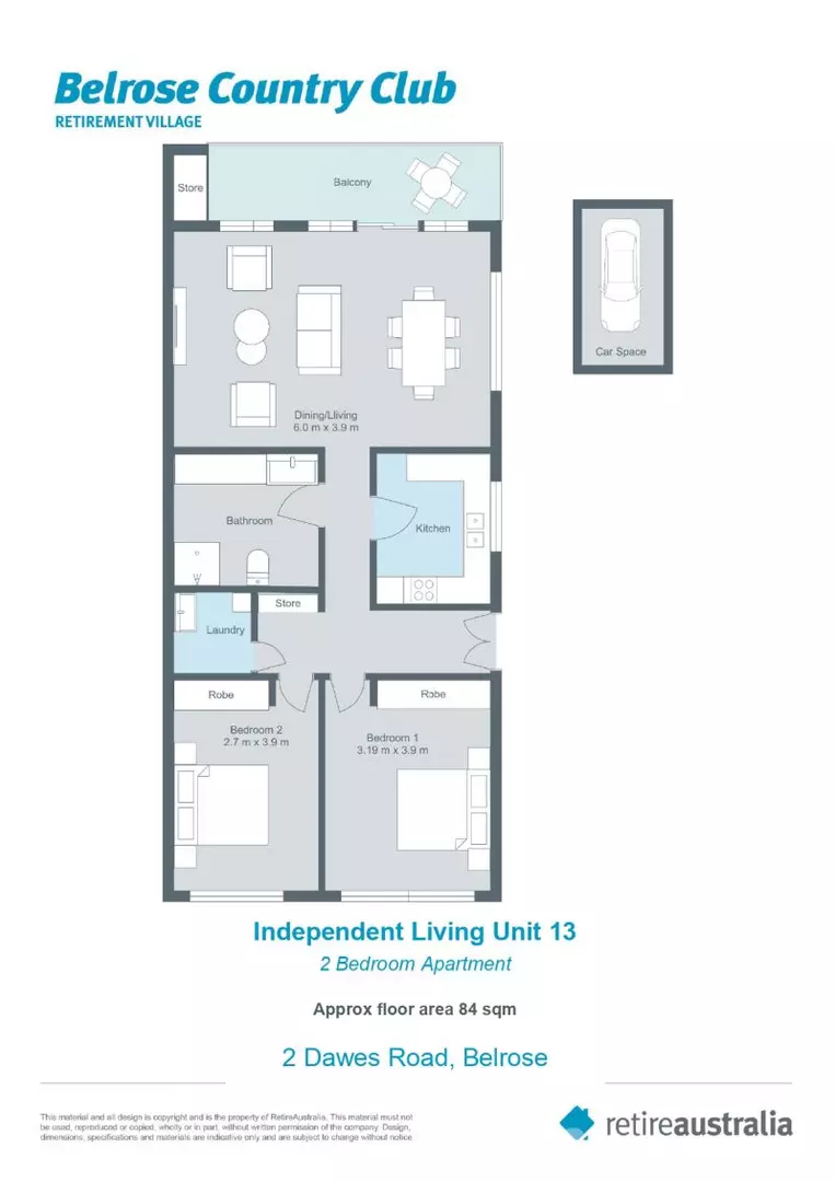 Beautifully presented unit close to clubhouse with district views.