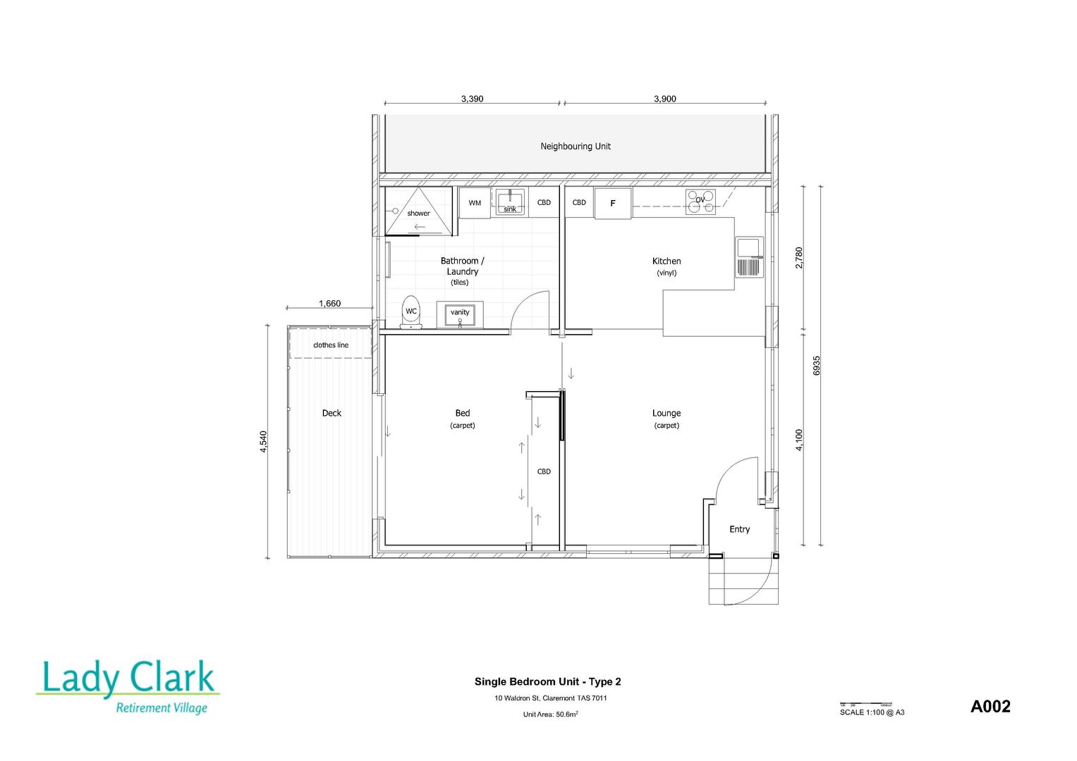 Lady Clark Centre Inc. Retirement Village  