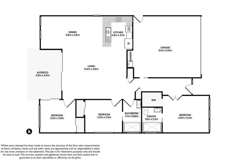 Open & Bright – Spacious Three-Bedroom Home