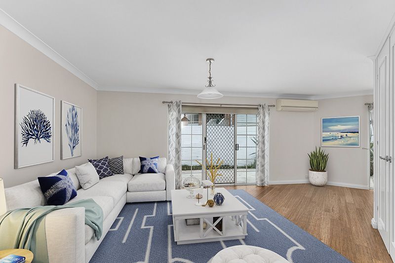 Rarely available 2 bedroom, spacious, immaculately presented ground floor villa