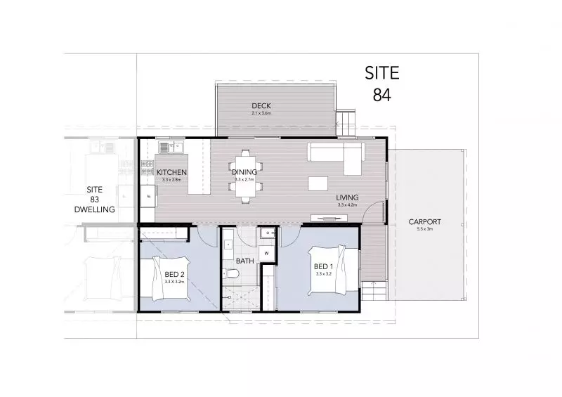 Sunstrip Village - site 84 SOLD