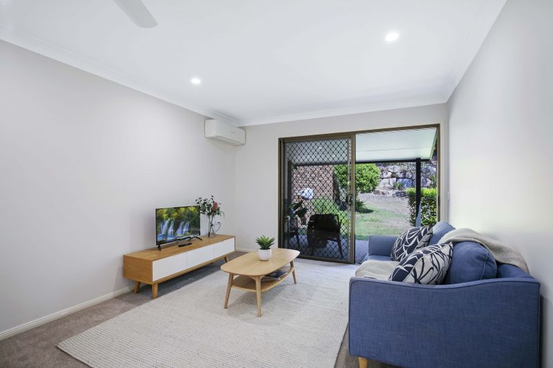 Two-bedroom villa with attached garage