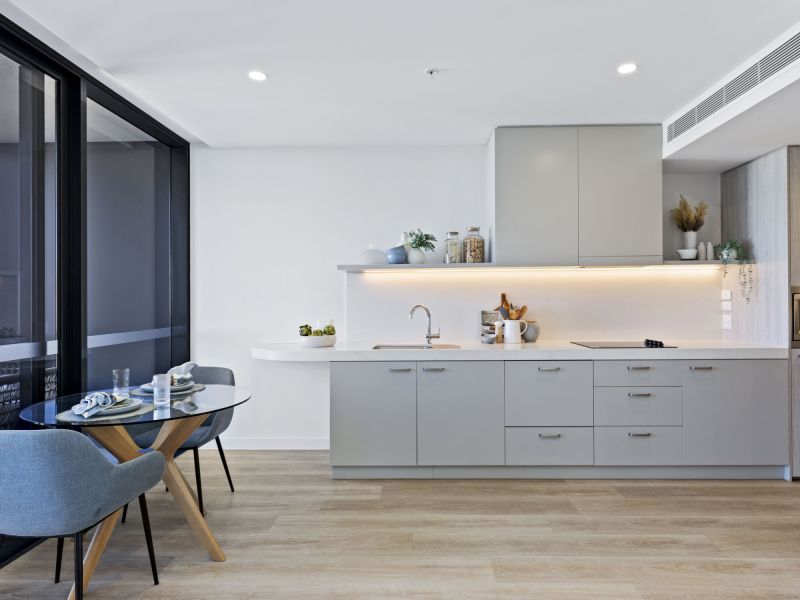Seamless one-bedroom apartment