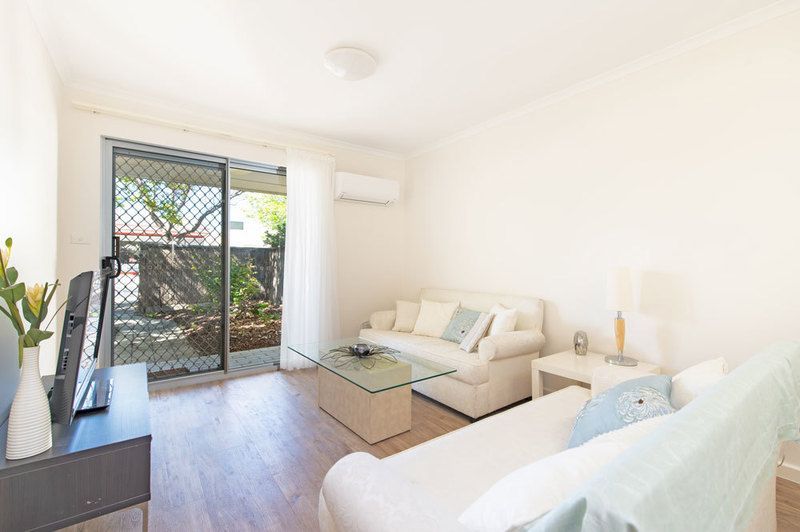 Enclosed courtyard, perfect for a small pet