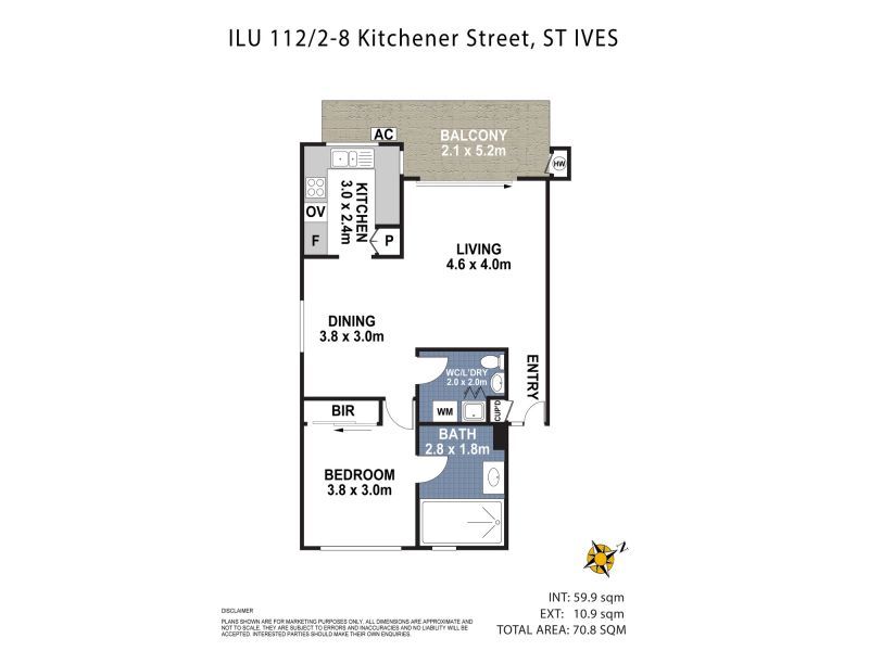 Unit located in a great location