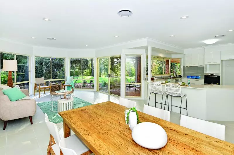 Up in the hills district