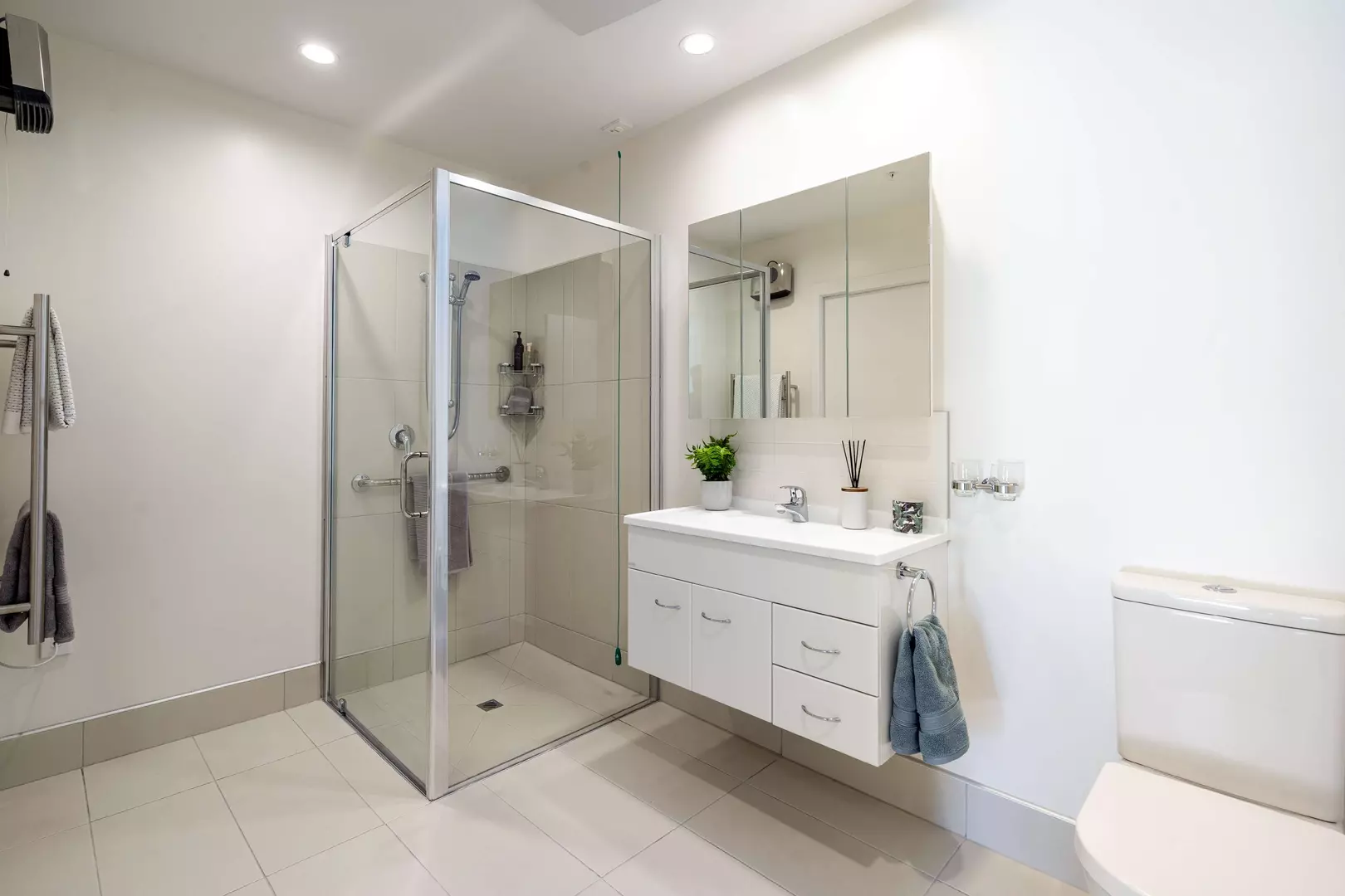 Corner Balcony Outlook | Independent Apartment at Nellie Melba Village