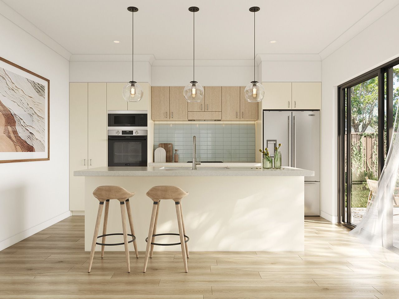 Contemporary coastal living