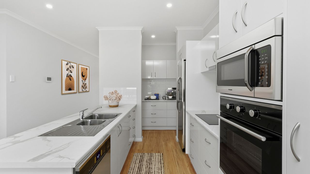 The Harper is a three bedroom home packed with modern features.