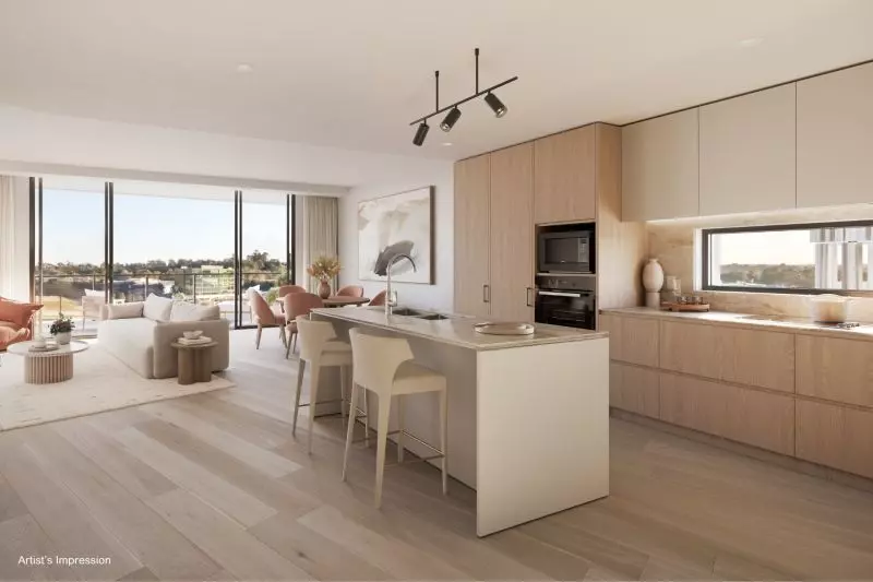 Oversized 3-bed apartment with district view