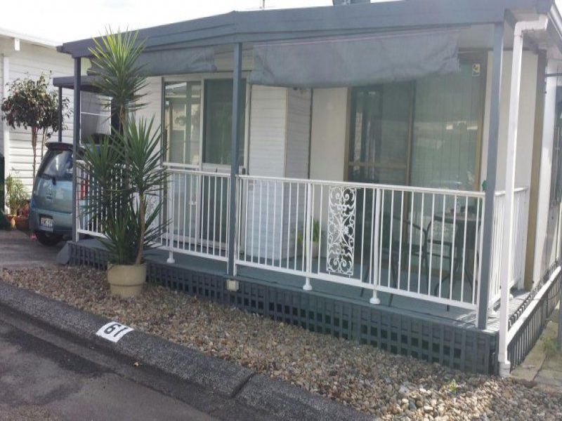 Compact home close to front of village