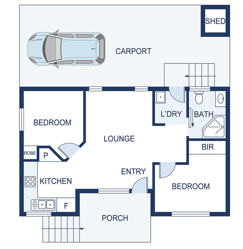 SOLD - ULTRA CONVENIENCE - 2 PARKING SPACES - Excellent Outdoor spaces