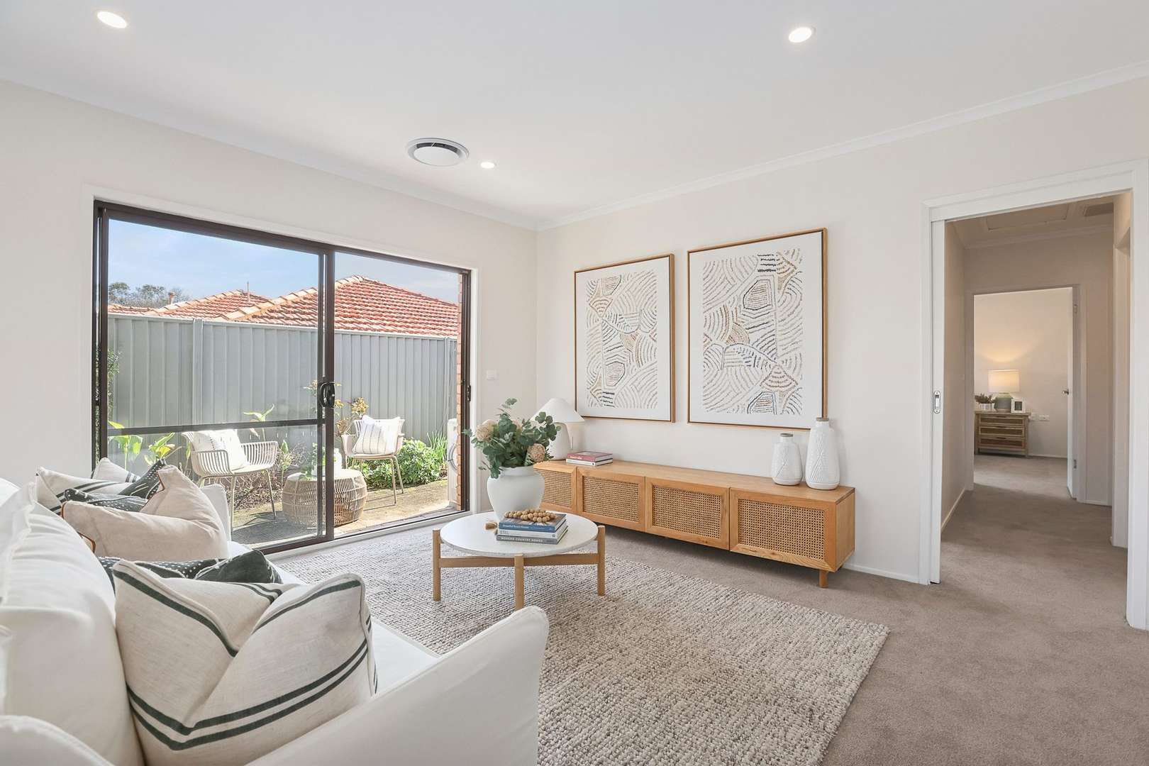 Well positioned two-bedroom plus study villa