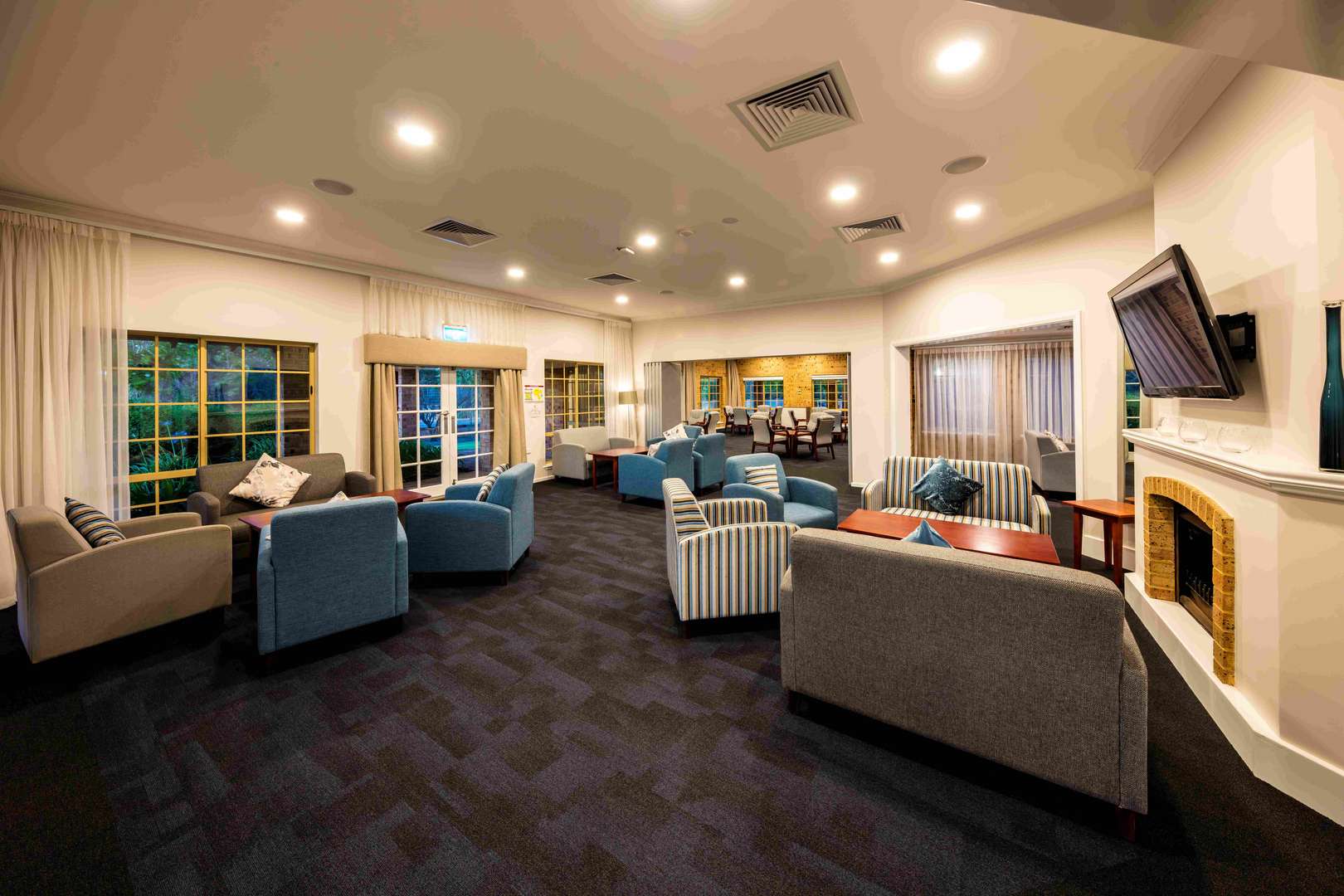 Enjoy easy living steps from village amenities