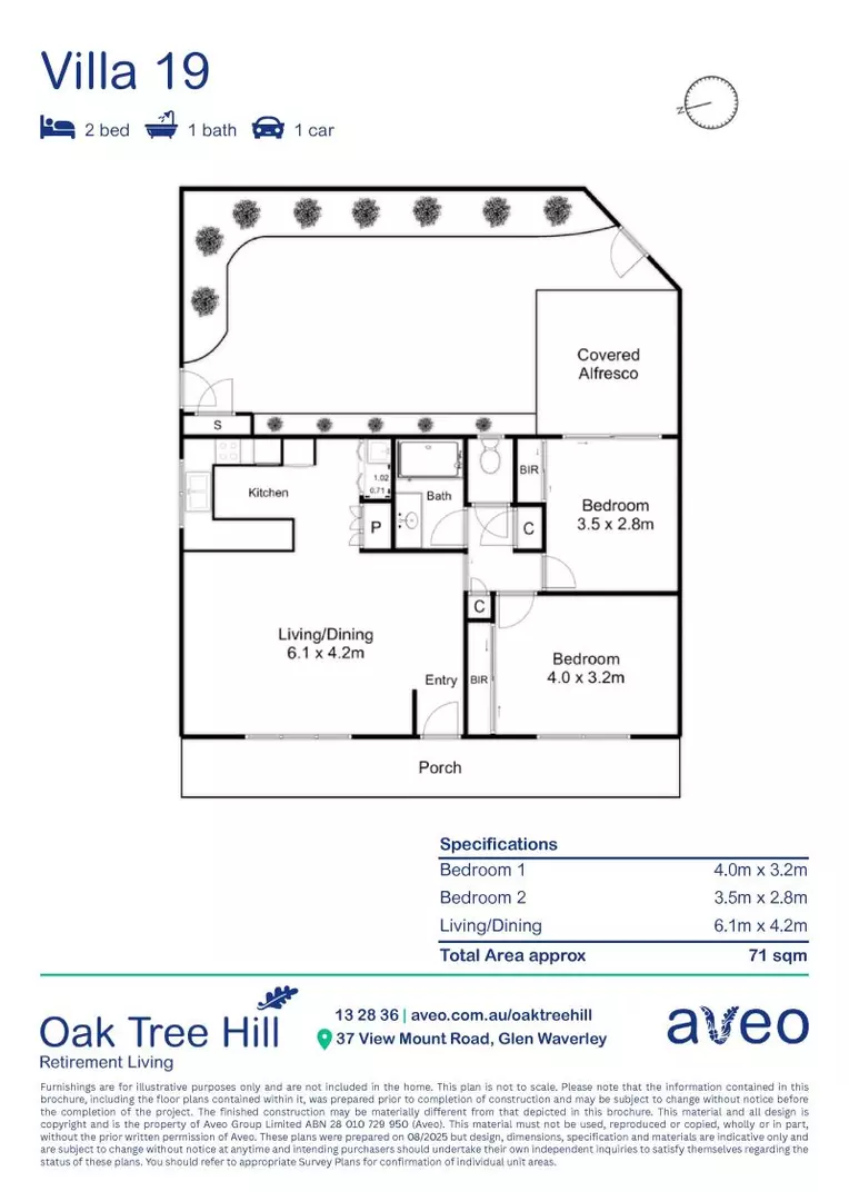 Nestled away amongst a beautiful garden setting