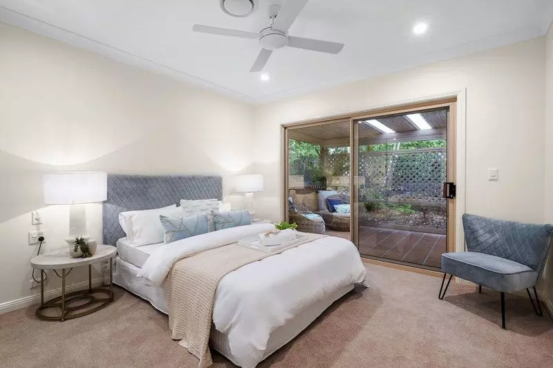 Spacious sun filled two-bedroom villa