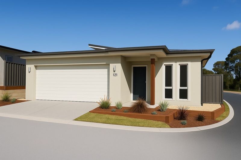 Corner Block with bush views