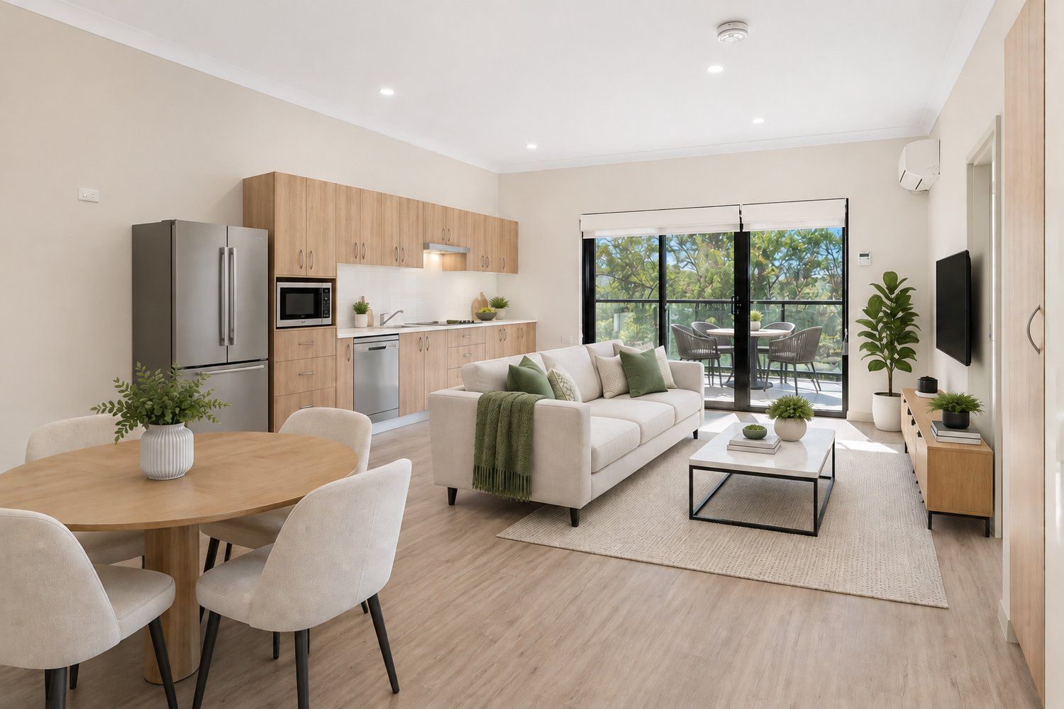 Low-maintenance two-bedroom apartment in well-connected community