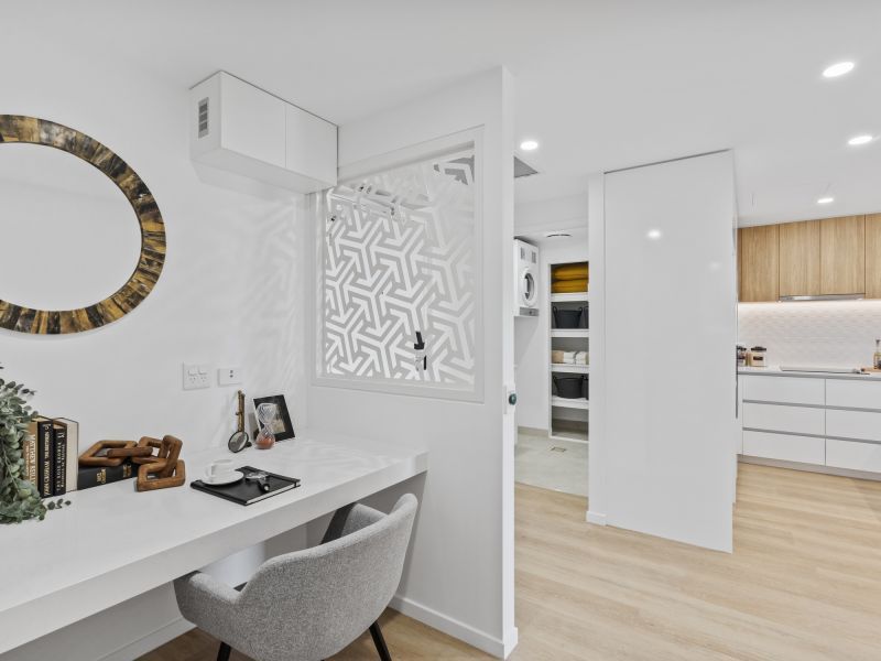 Open-plan two-bedroom apartment