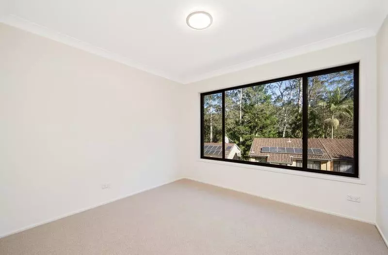 Modern and Stylish Living with a Balcony