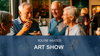 Fountain Court Art Show & Sparkling