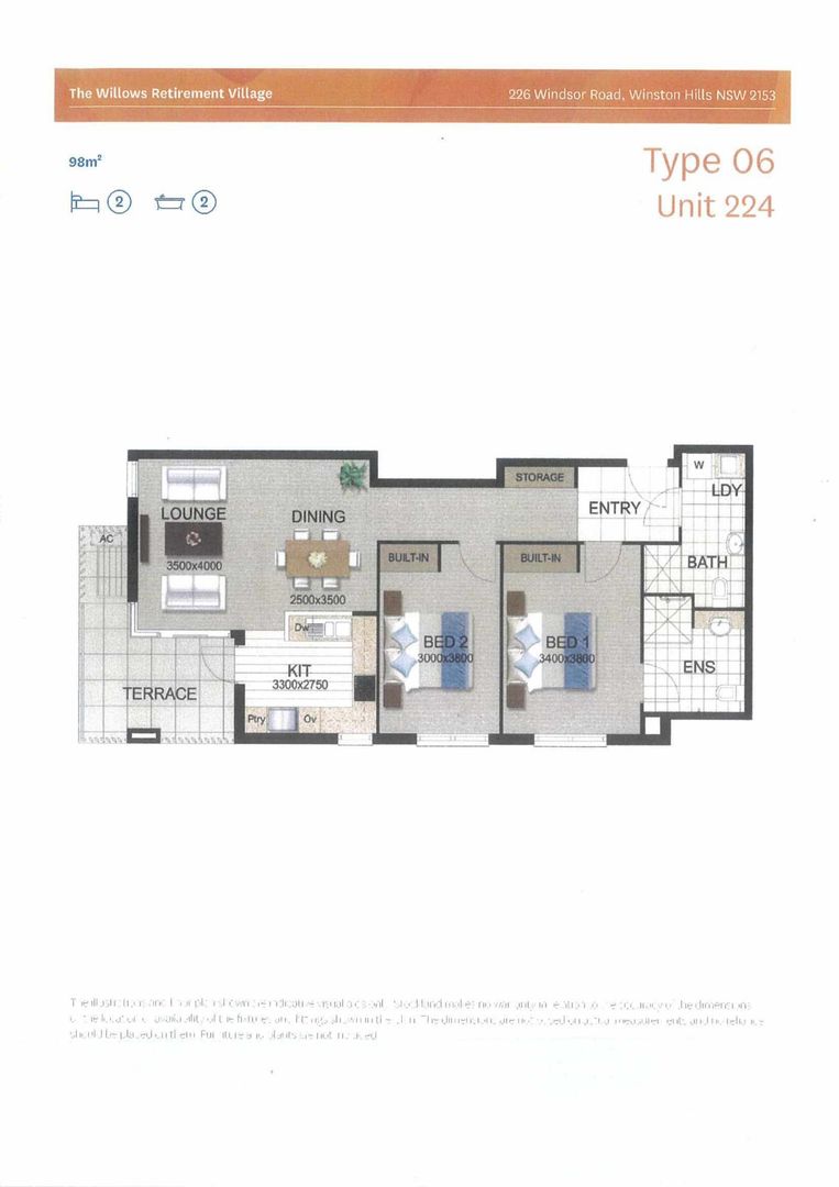 Two Bedroom | Unit 224