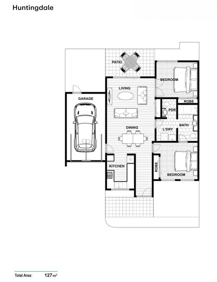 Stylish Home with Private Garden near Clubhouse