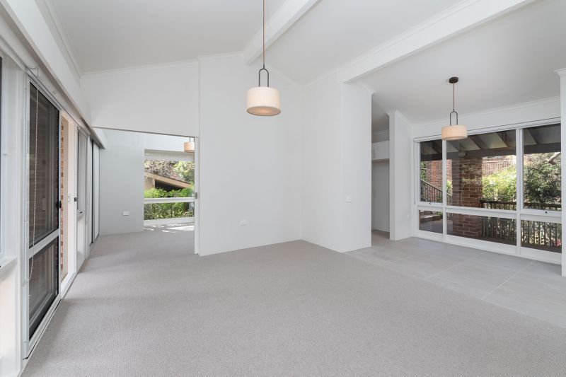 Fully renovated cottage-style retirement unit basks in warm north aspect