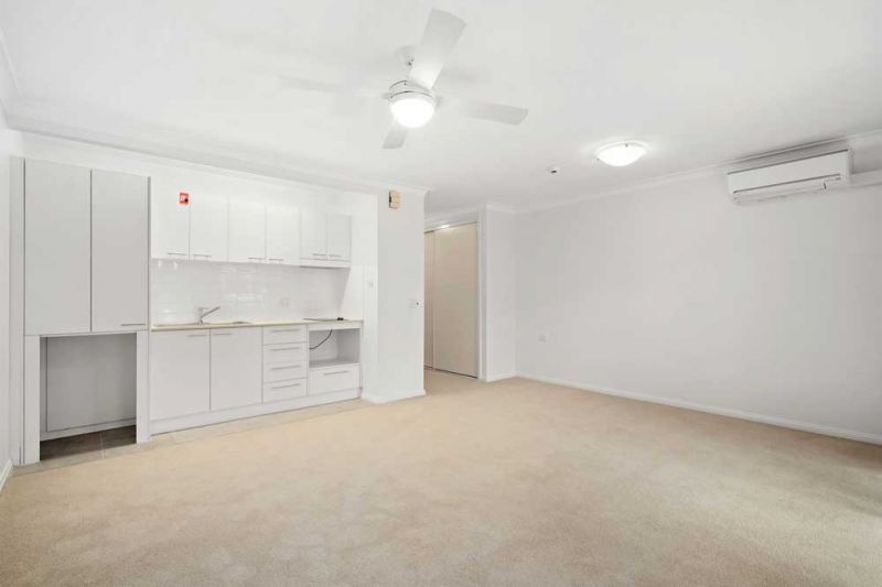 Ground Floor Studio Apartment with East Facing enclosed balcony