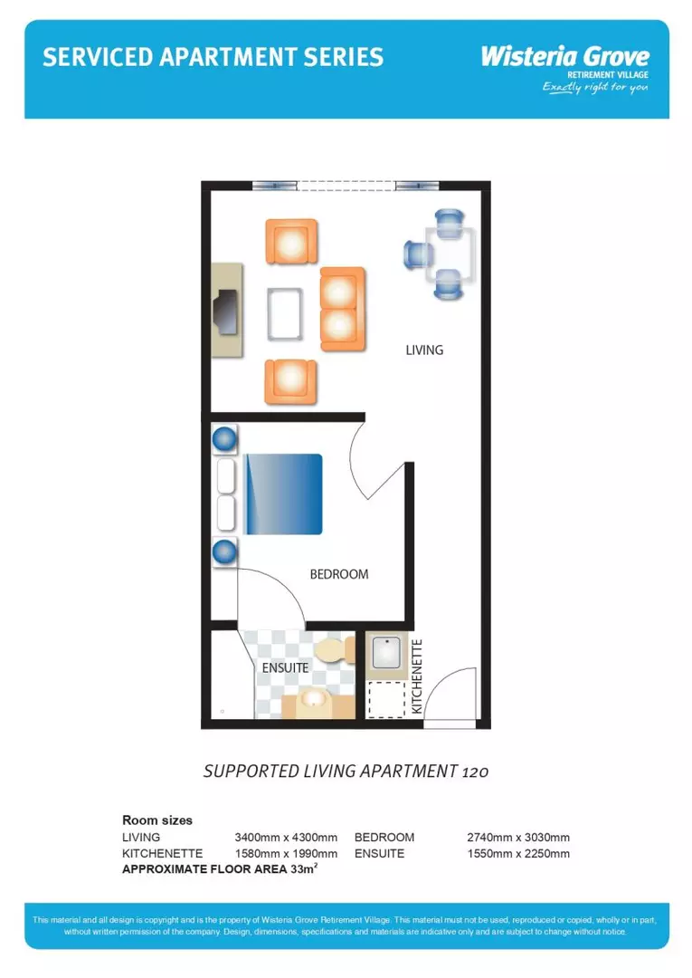 Supported living in a caring environment