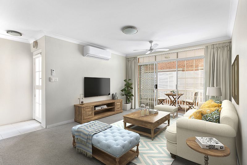 Perfectly maintained ground floor unit nestled amongst the gorgeous gardens and close to the clubhouse