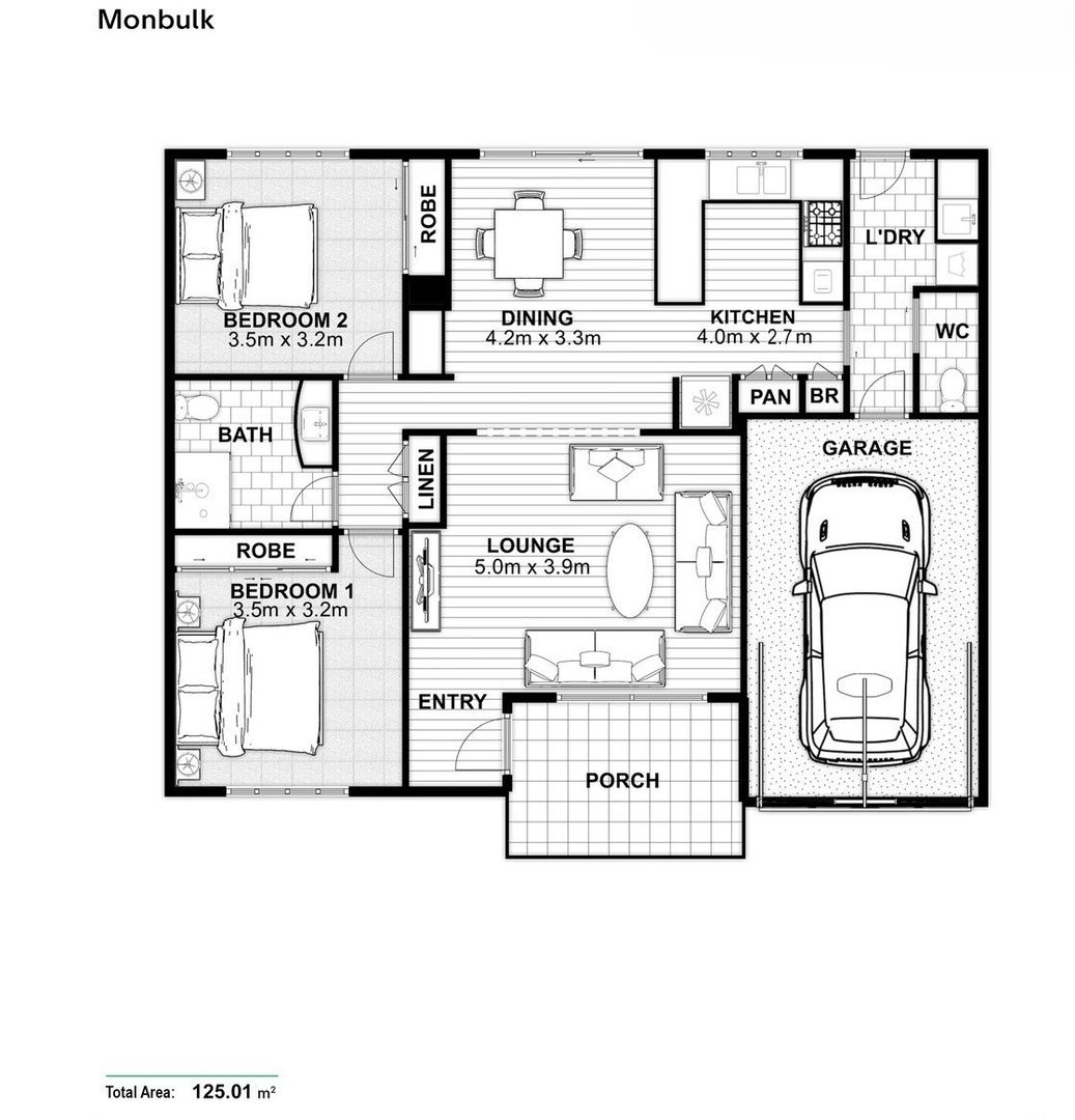 Corner Retreat with Fresh Style and Leafy Surrounds